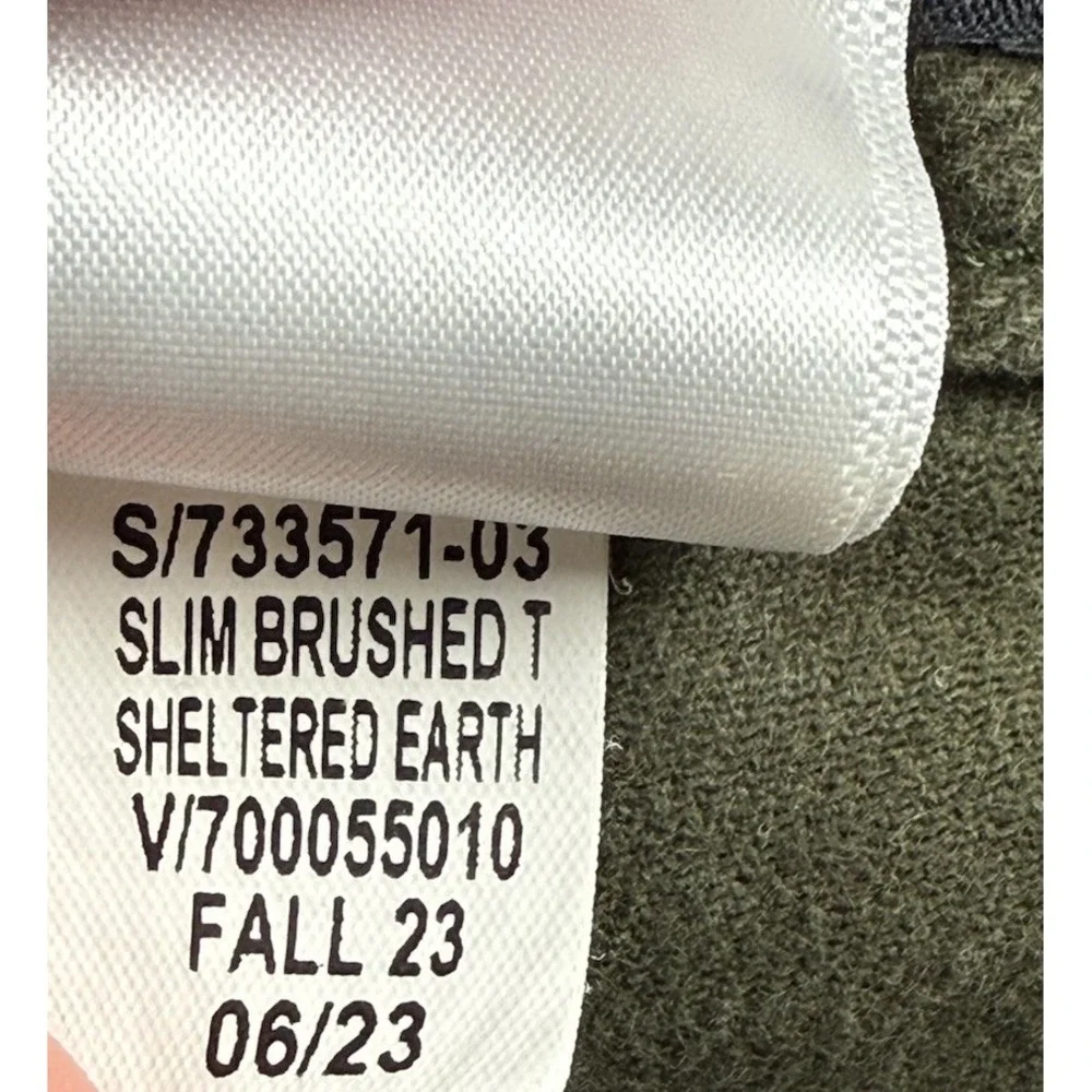 Banana Republic Traveler Pants Mens 36x32 (Fits 36x30) Olive Brushed Denim